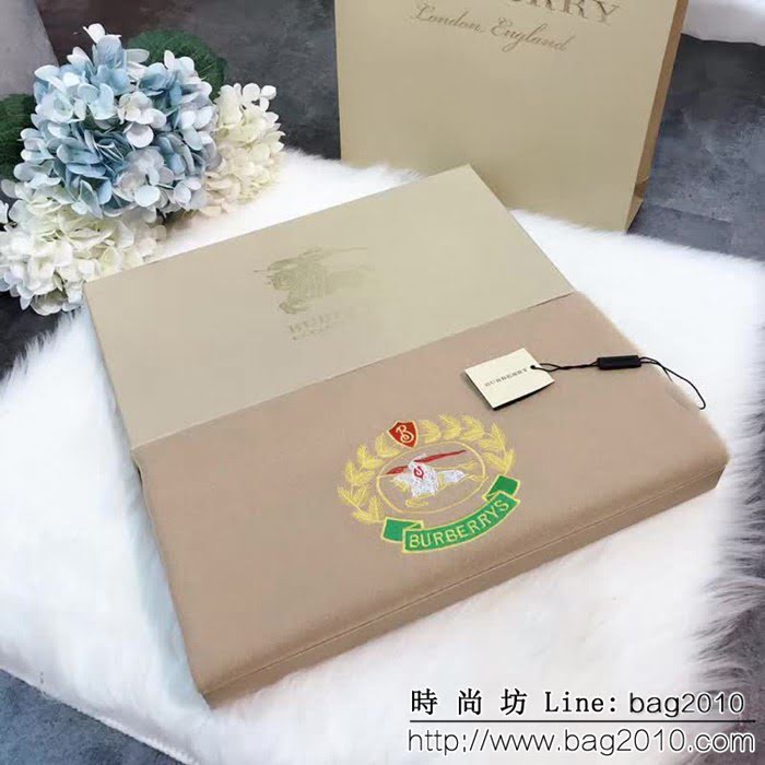 BURBERRY巴寶莉 2018年度最新力作極品 刺繡時尚圍巾 LLWJ6721